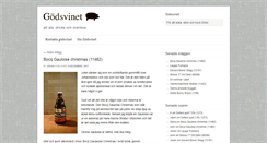 Desktop Screenshot of godsvinet.radium.se